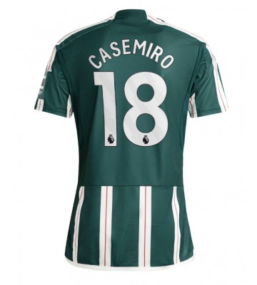 Maillot de foot Manchester United Casemiro #18 Extérieur 2023-24 Manches Courte